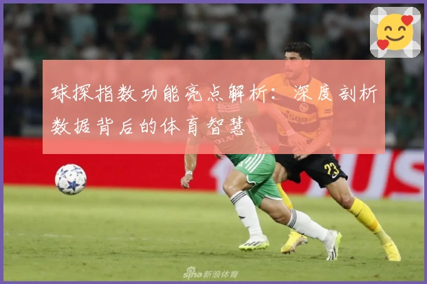 球探指数功能亮点解析：深度剖析数据背后的体育智慧